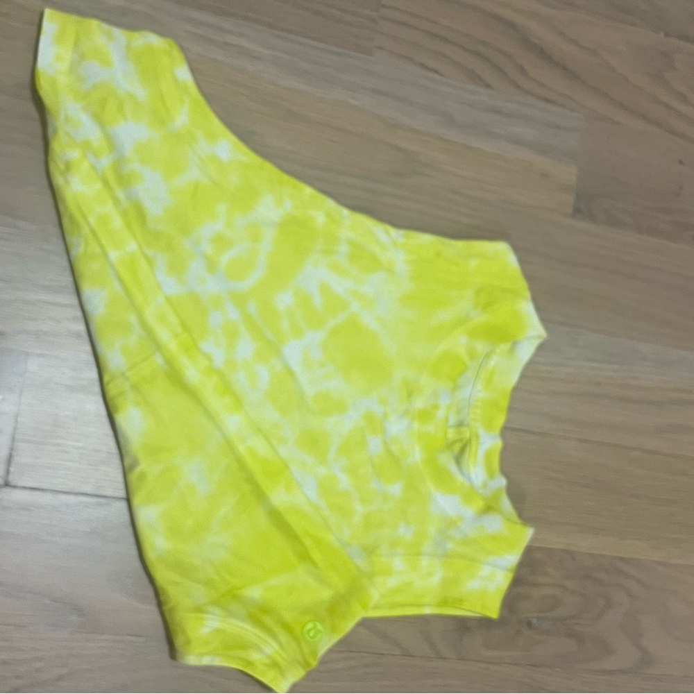 LululemonYellow Tie-Dye Sleeveless Top
